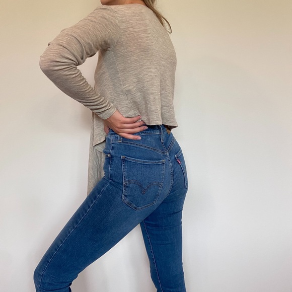 Merino Wool High-low Cardigan - Picture 3 of 5